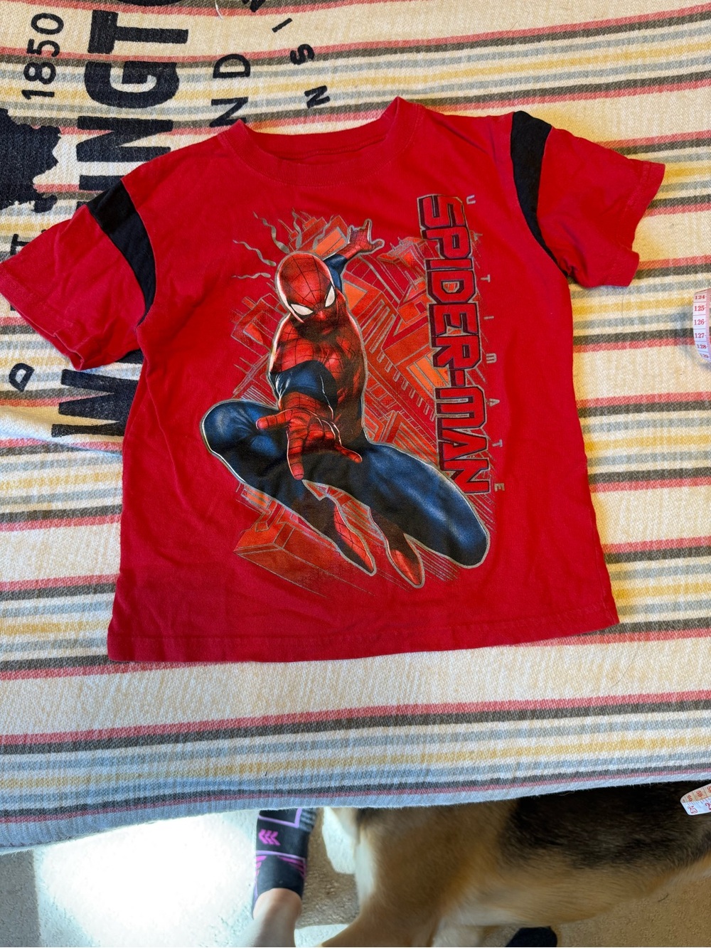 Marvel Spider-Man Red Short Sleeve Tee